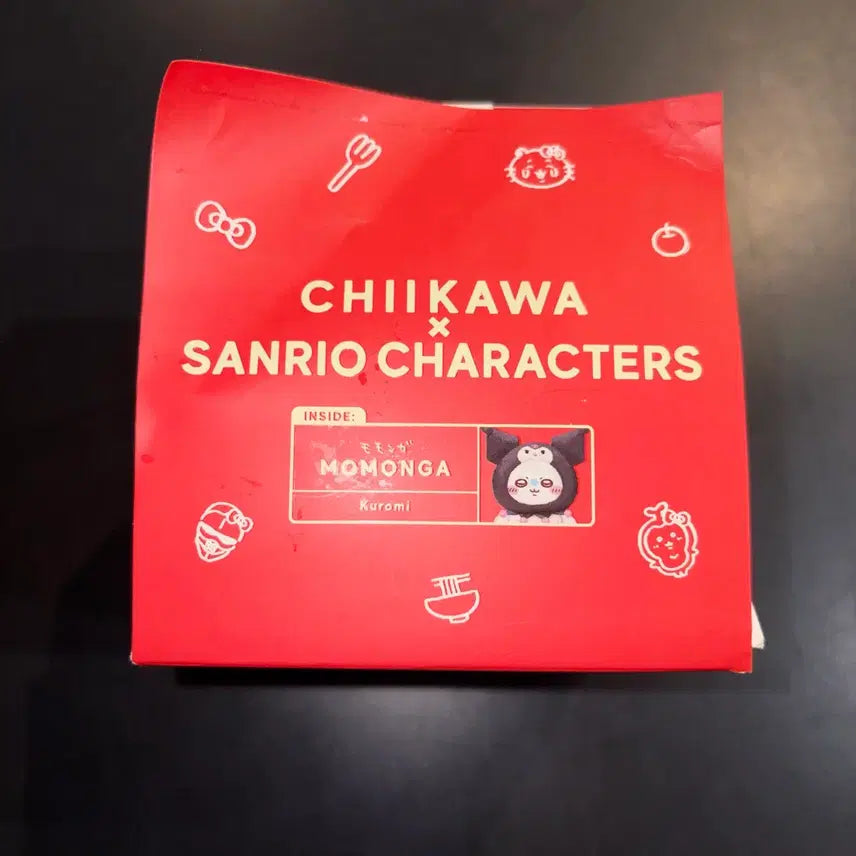 [BUNJANG] Chiikawa Sanrio Collaboration Kirameco Momonga Kuromi Figure / 치이카와 산리오 콜라보 키라메코 모몽가 쿠로미 치부부