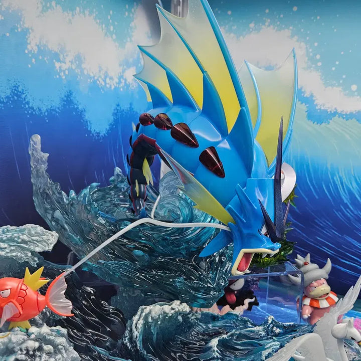 [BUNJANG] GoldenCity Mega Gyarados Resin Figure / 포켓몬 레진 GoldenCity 메가갸라도스