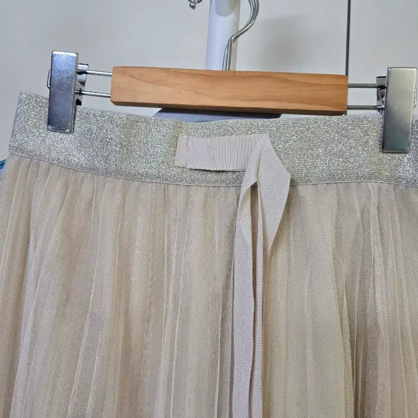 [BUNJANG] Ivory Long Tulle Skirt / 아이보리 롱 튜튜 스커트