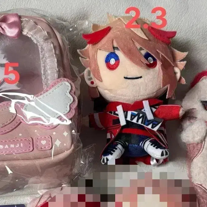 [BUNJANG] Nijisanji Seraph Dazzle Voice Action Plush / 니지산지 볼택션 세라프 누이 파우치 체키 홀더 굿즈
