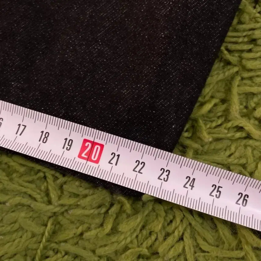 [BUNJANG] Black Wide Denim Pants (34 inch) / (34인치) 블랙 와이드 데님 팬츠 청바지