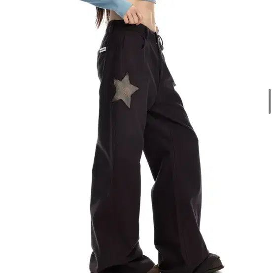 [BUNJANG] Dear My Kiko JIKOO Wide Flare Pants / 디어마이키코 JIKOO 와이드 플레어 팬츠