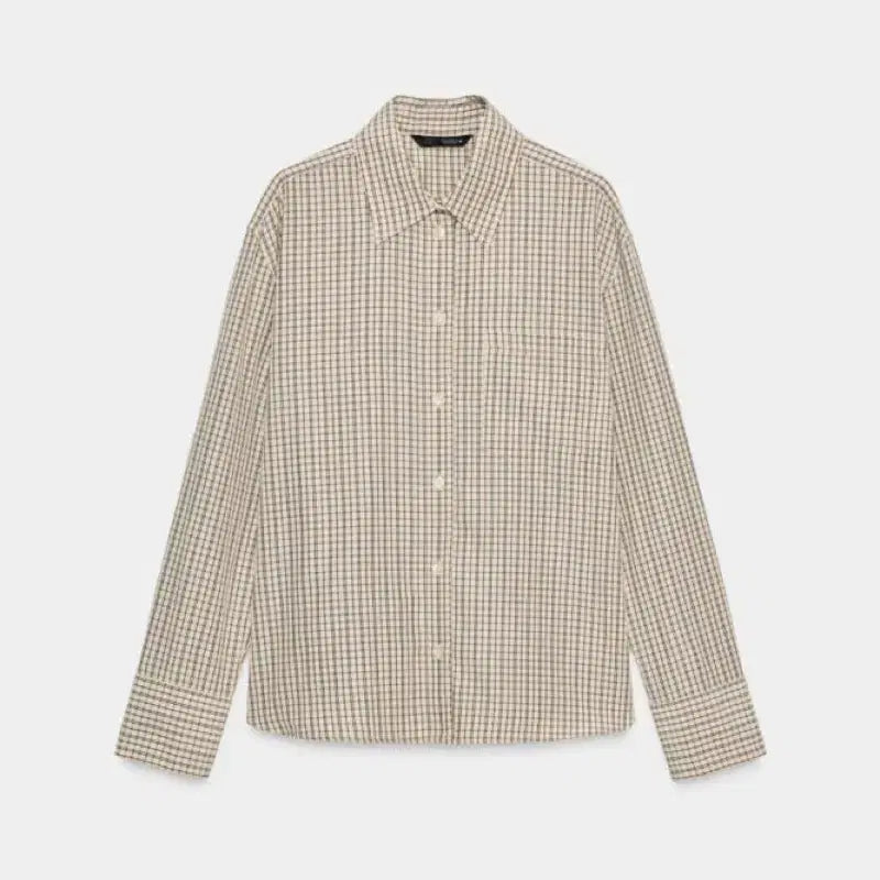 [BUNJANG] ZARA Regular Fit Check Shirt / 새상품) 자라 레귤러핏 체크 셔츠