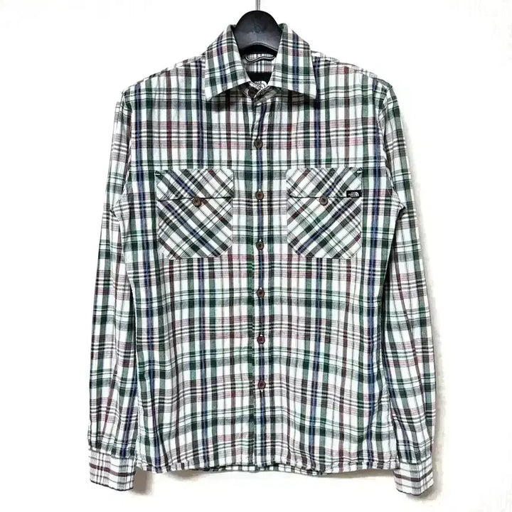 [BUNJANG] The North Face Check Pocket Shirt / [S,90]노스페이스 체크 포켓 셔츠 남방