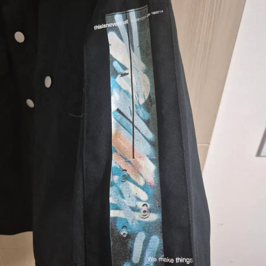 [SOLD OUT] 디스이즈네버댓 블랙 셔츠자켓