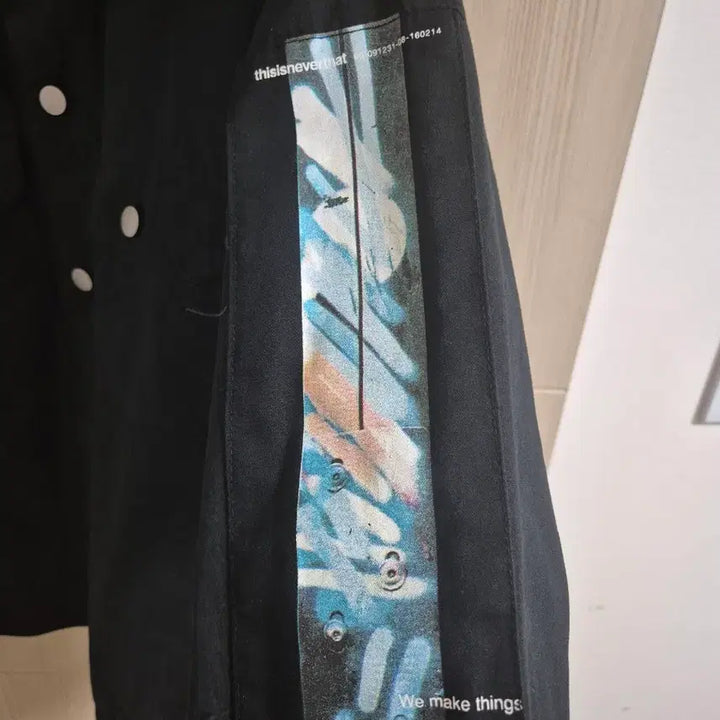 [SOLD OUT] 디스이즈네버댓 블랙 셔츠자켓