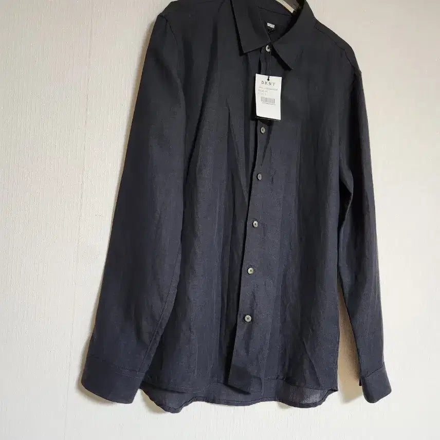 [BUNJANG] DKNY Linen Blend Shirt - Men&