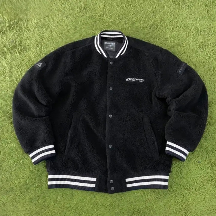 [BUNJANG] Discovery 100 Fleece Bomber Jacket / (100) 디스커버리 뽀글이 플리스 봄버 자켓