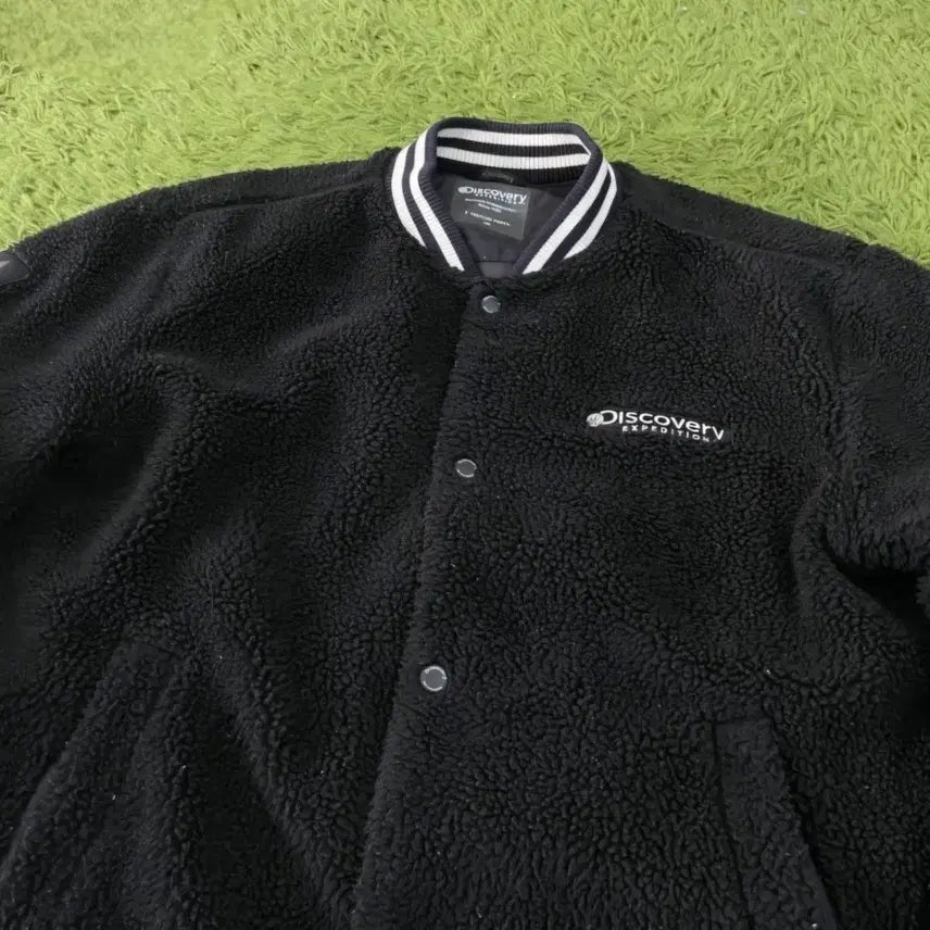 [BUNJANG] Discovery 100 Fleece Bomber Jacket / (100) 디스커버리 뽀글이 플리스 봄버 자켓