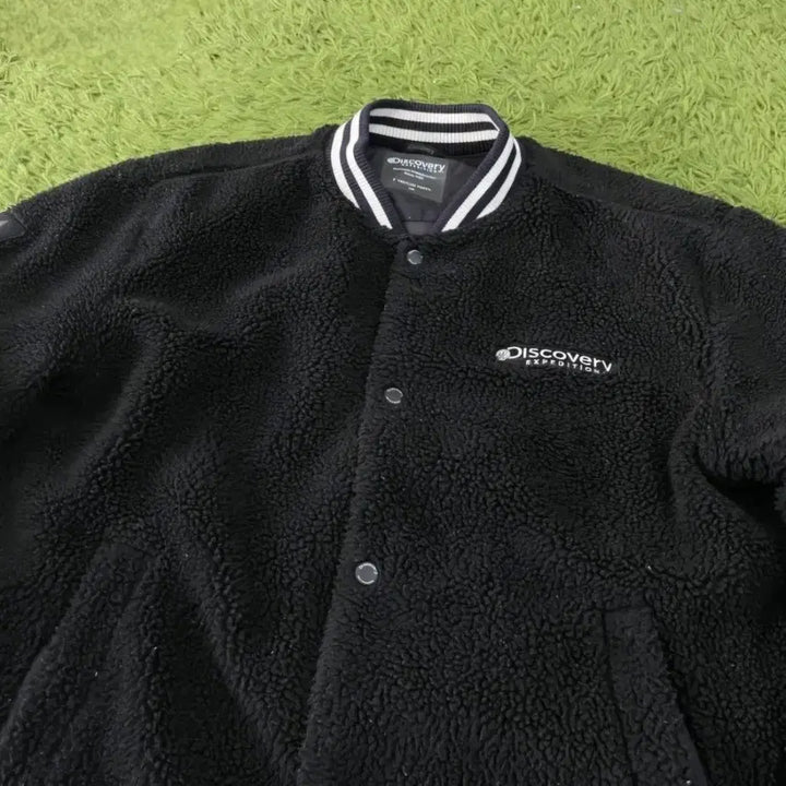 [BUNJANG] Discovery 100 Fleece Bomber Jacket / (100) 디스커버리 뽀글이 플리스 봄버 자켓