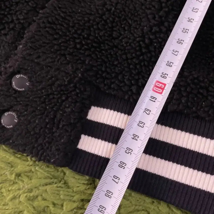 [BUNJANG] Discovery 100 Fleece Bomber Jacket / (100) 디스커버리 뽀글이 플리스 봄버 자켓