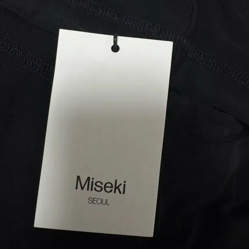 [SOLD OUT] 미세키서울 Draped mod hoodie top 드레이프 후디 탑 블랙