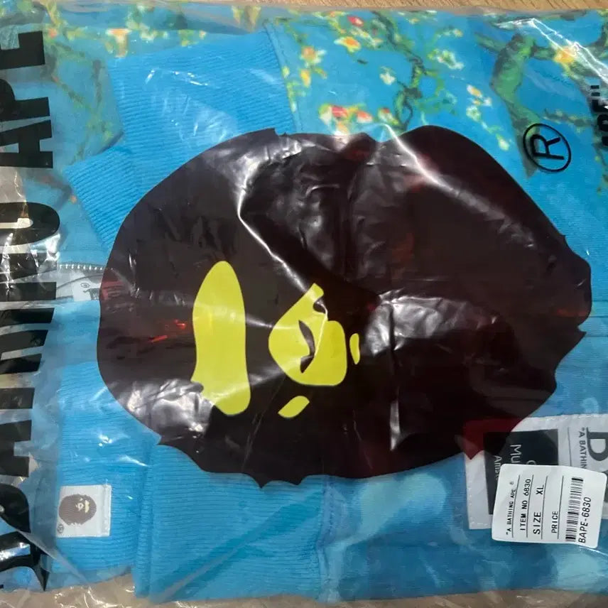 [BUNJANG] BAPE Van Gogh Shark Hoodie / 베이프 반고흐 샤크 후드 급처!!