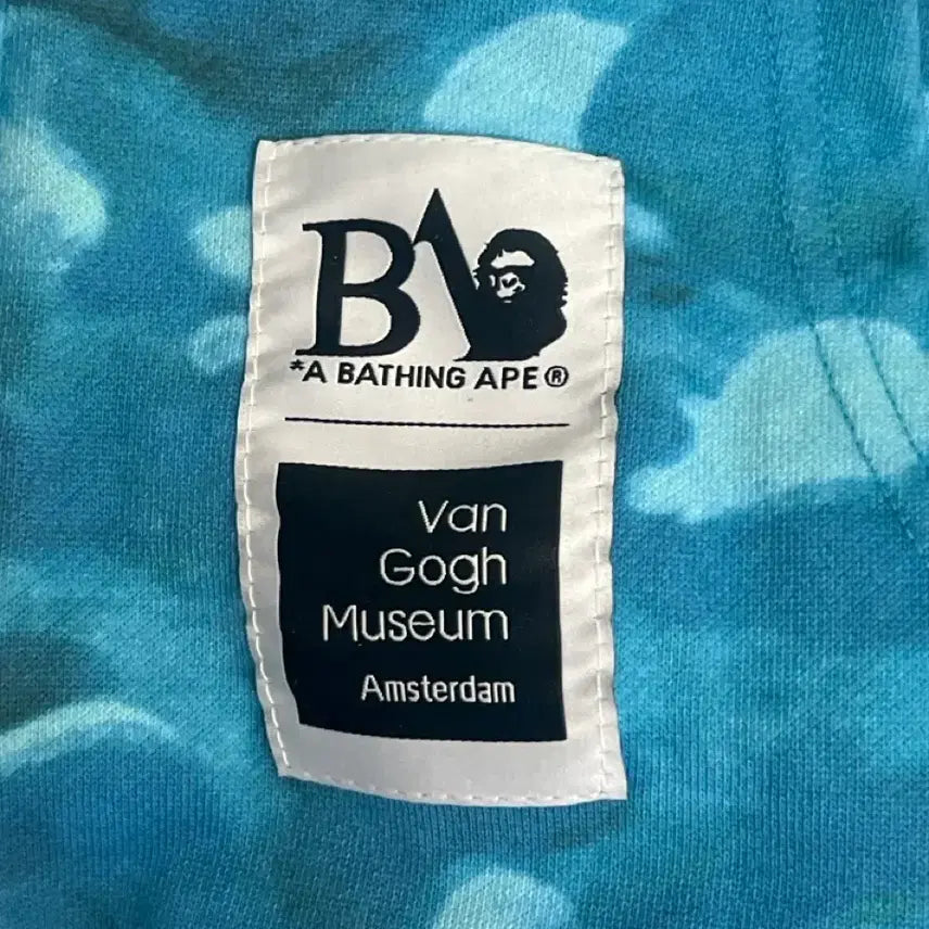 [BUNJANG] BAPE Van Gogh Shark Hoodie / 베이프 반고흐 샤크 후드 급처!!