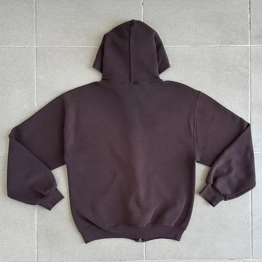 [SOLD OUT] 00s 빈티지 러셀 후드집업 브라운 S