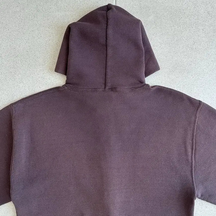 [SOLD OUT] 00s 빈티지 러셀 후드집업 브라운 S