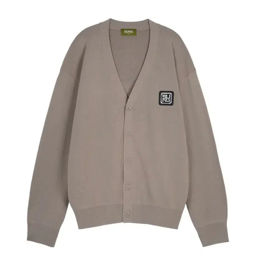 [BUNJANG] Sung1975 Oversized Cardigan Beige / Sung1975 추성훈 오버핏 가디건 베이지색상