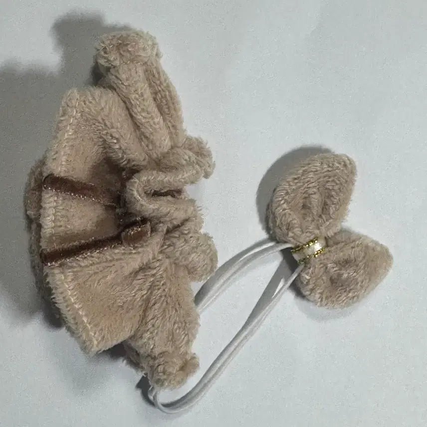 [BUNJANG] 5cm Doll Beige Dress / 5cm 인형옷 포송분내원피스 베이지