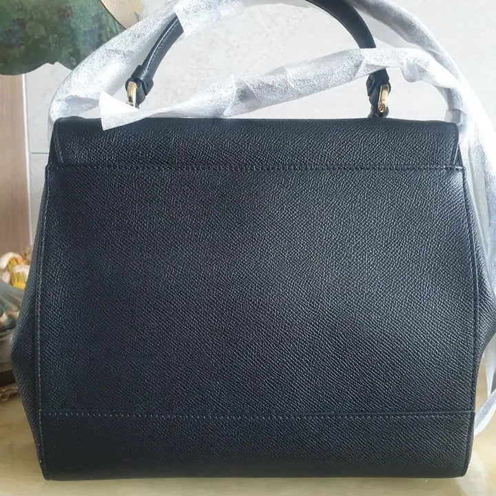 [BUNJANG] Ferragamo Vara Bow Carrie O Leather Top Handle Shoulder Bag / 반값이하 새상품) 페라가모 바라 보우 탑핸들 숄더백