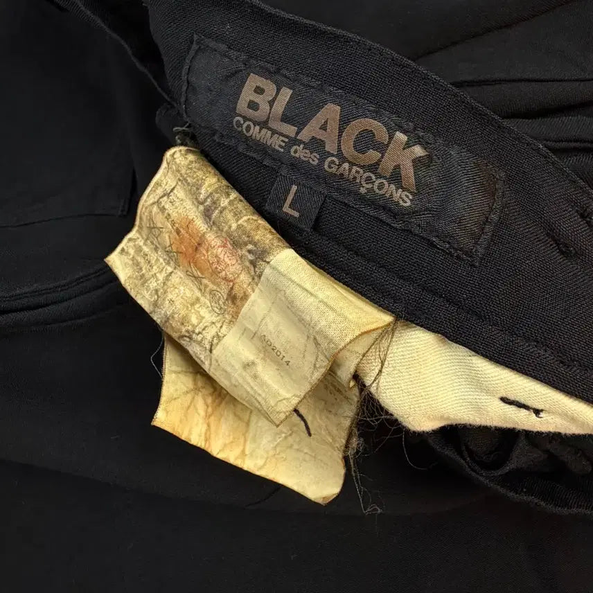 [BUNJANG] Comme Des Garçons Black Sarouel Pants / 꼼데가르송 블랙 사루엘 팬츠
