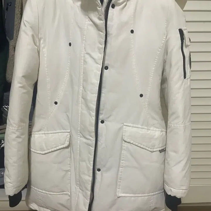 [SOLD OUT] 에코이스트 흰색 패딩점퍼