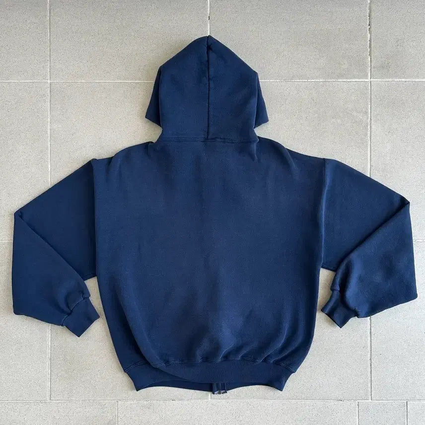 [SOLD OUT] 90s 빈티지 러셀 후드집업 네이비 M