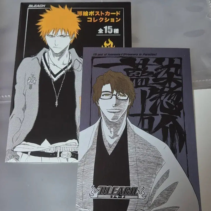 [BUNJANG] Bleach Aizen Sosuke Metal Postcard / 블리치 아이젠 소스케 메탈 엽서