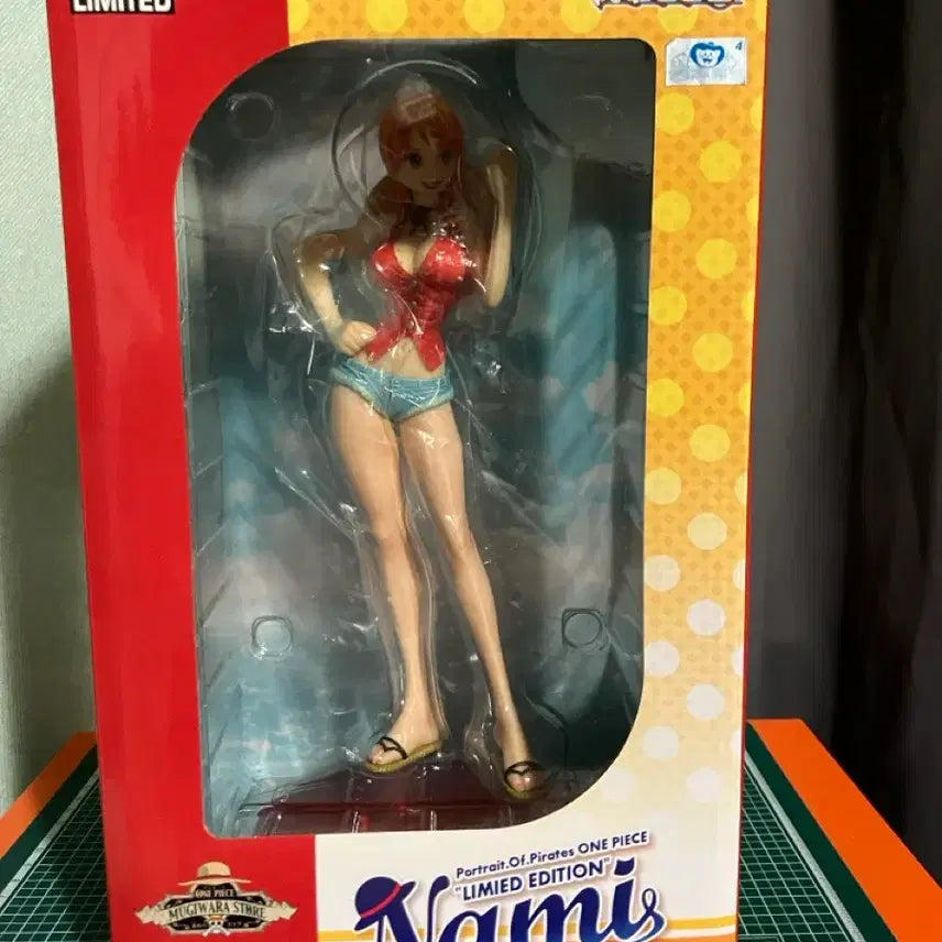 [BUNJANG] One Piece Nami Straw Hat Version Figure / 원피스 POP 나미 밀짚모자 버젼 피규어