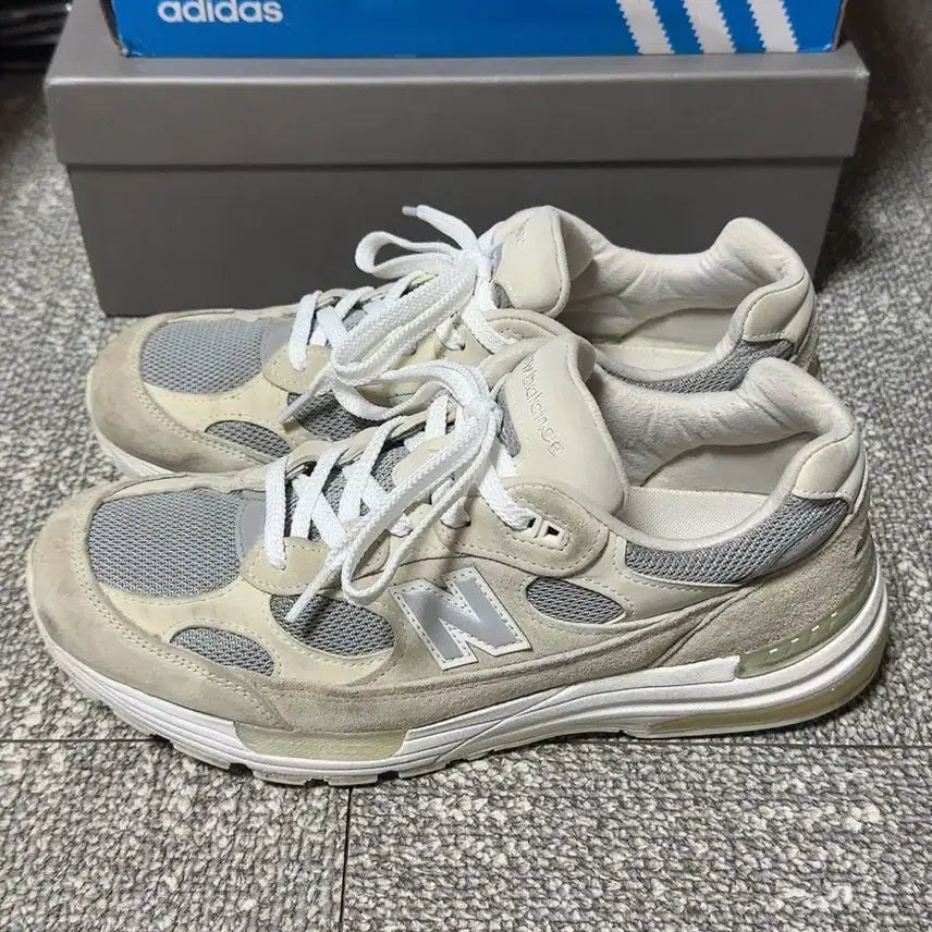 [BUNJANG] New Balance 992 White Silver M992NC / [280] 뉴발란스 992 화이트 실버 M992NC