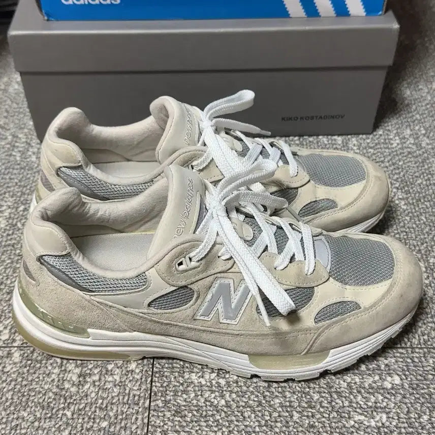 [BUNJANG] New Balance 992 White Silver M992NC / [280] 뉴발란스 992 화이트 실버 M992NC