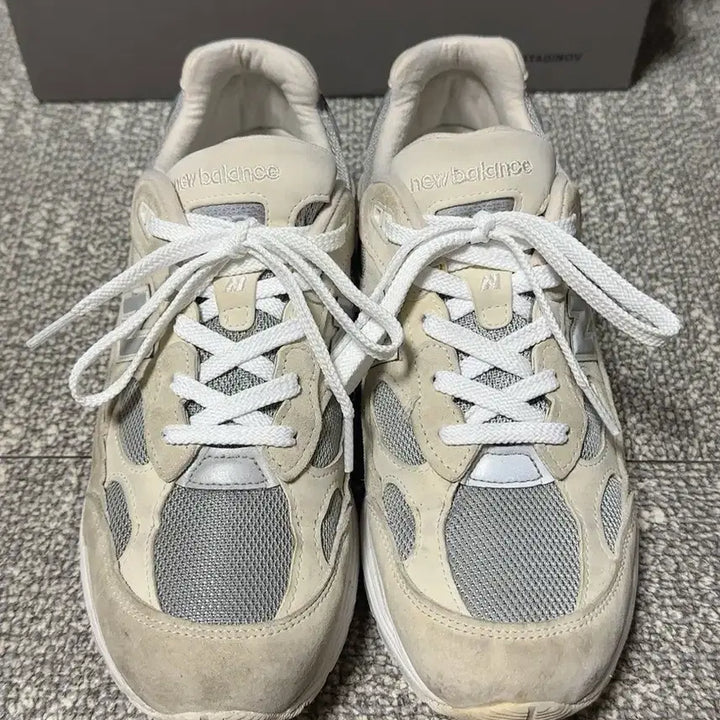 [BUNJANG] New Balance 992 White Silver M992NC / [280] 뉴발란스 992 화이트 실버 M992NC