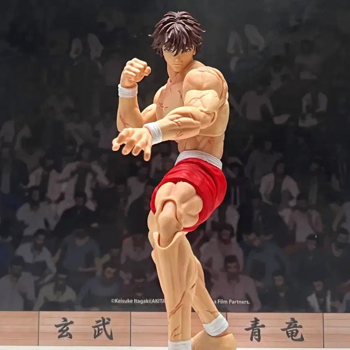 [BUNJANG] Storm Collectibles Hanma Baki Arena Action Figure / (개봉)스톰 콜렉터블 스톰 아레나 한마바키 액션 피규어