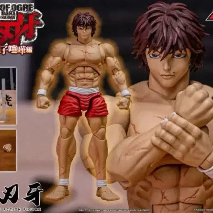 [BUNJANG] Storm Collectibles Hanma Baki Arena Action Figure / (개봉)스톰 콜렉터블 스톰 아레나 한마바키 액션 피규어