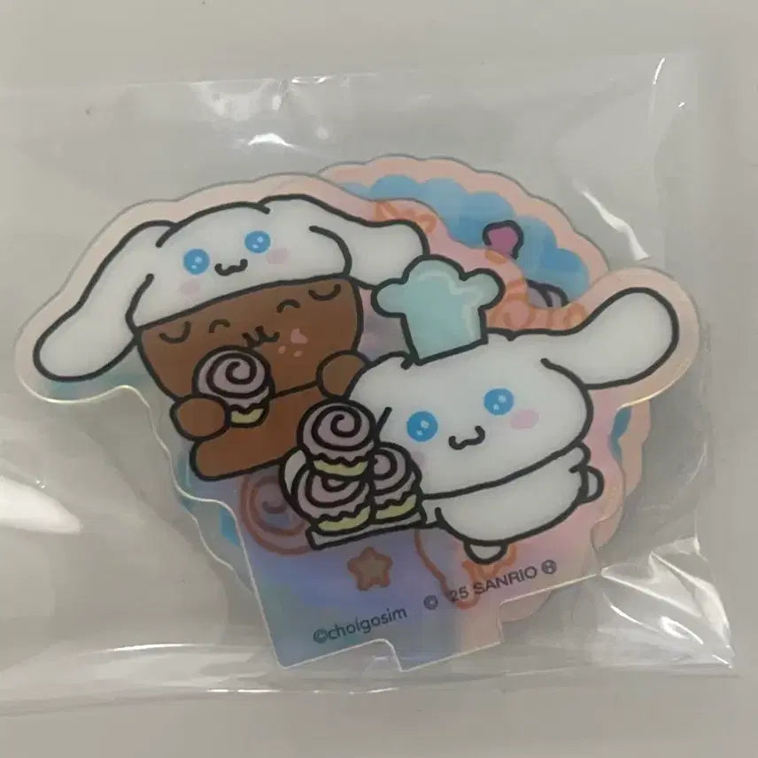 [BUNJANG] Choigoshim x Sanrio Cinnamoroll Acrylic Ring Stand / 최고심 산리오 콜라보 아크링 스탠드 시나모롤