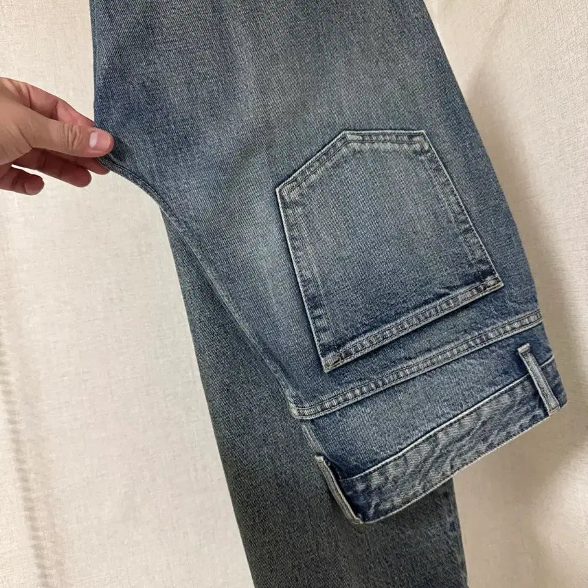 [BUNJANG] Solid Homme Straight Denim Jeans / 솔리드옴므 스트레이트 데님 48 청바지