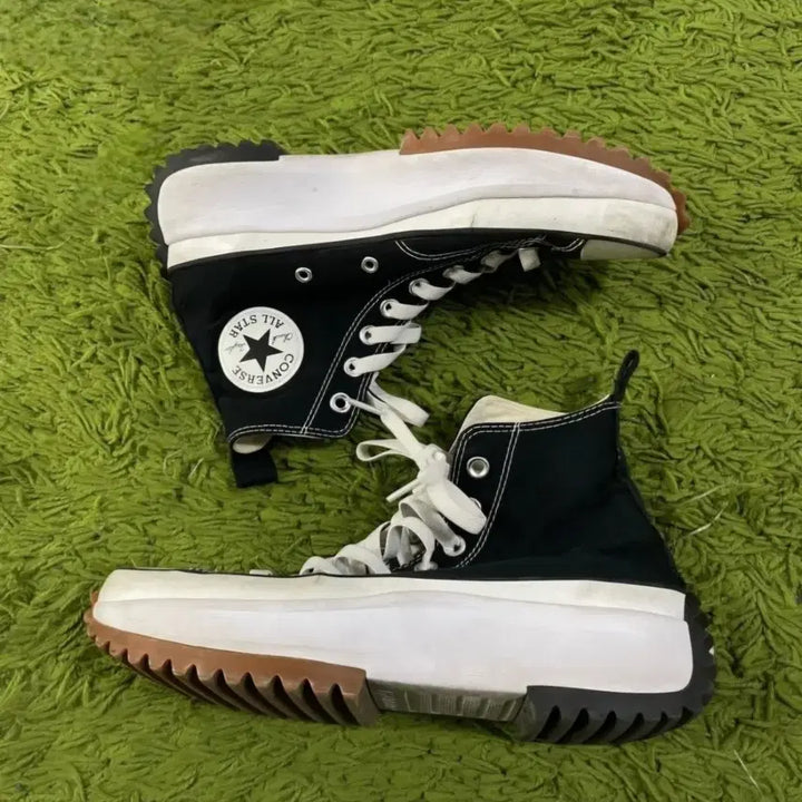 [BUNJANG] Converse Run Star Hike High Black (Size 250) / (250) 컨버스 런스타 하이크 하이 블랙