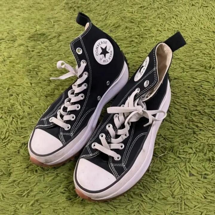 [BUNJANG] Converse Run Star Hike High Black (Size 250) / (250) 컨버스 런스타 하이크 하이 블랙