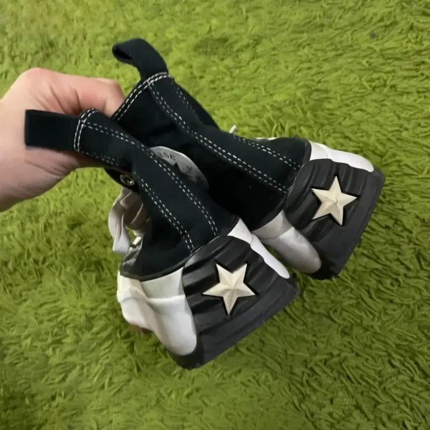 [BUNJANG] Converse Run Star Hike High Black (Size 250) / (250) 컨버스 런스타 하이크 하이 블랙