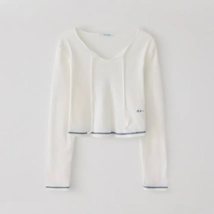 [BUNJANG] T/T Nest String T-Shirt Ivory / 타낫 스트링 티셔츠 아이보리 (새상품, 택O)