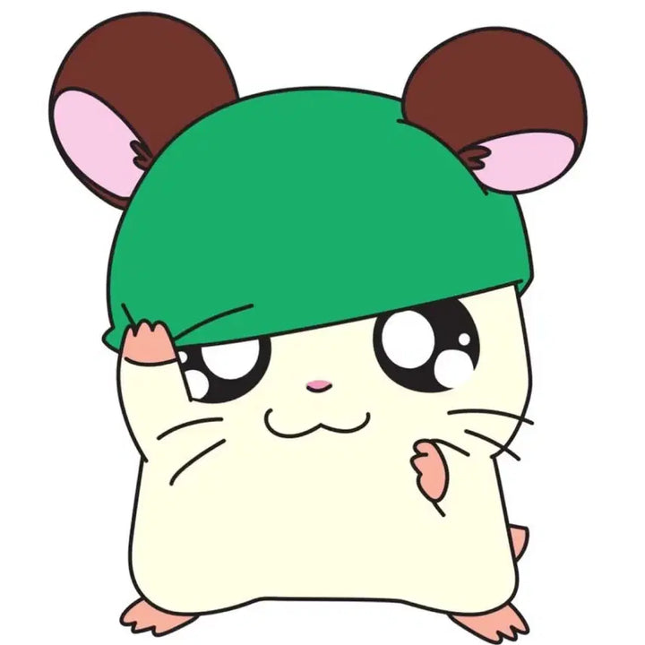 [BUNJANG] Hamtaro Hat 10cm Plush Doll / 방가방가 햄토리 모자 10cm 인형 누이