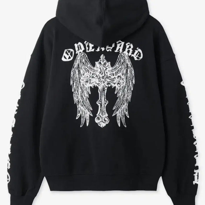 [BUNJANG] OWEY Gothic Cross Hoodie Zip-Up / 오와이 고딕 크로스 후디 집업