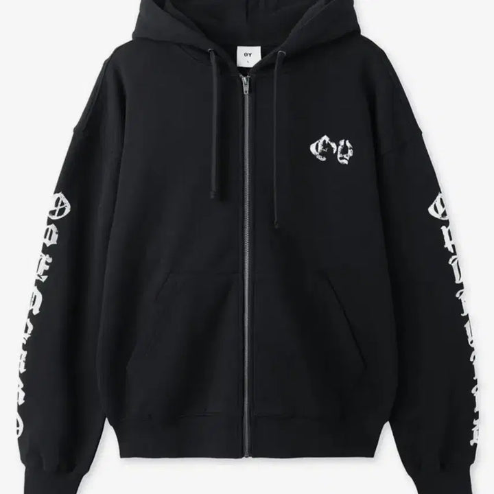 [BUNJANG] OWEY Gothic Cross Hoodie Zip-Up / 오와이 고딕 크로스 후디 집업