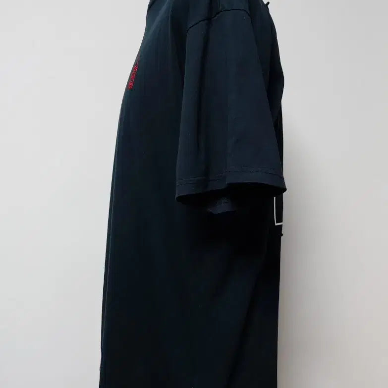 [BUNJANG] Converse Applique Short-sleeve T-shirt Black (105) Oversized Fit / 컨버스 애플리케 단슬리브 티셔츠(105)오버핏