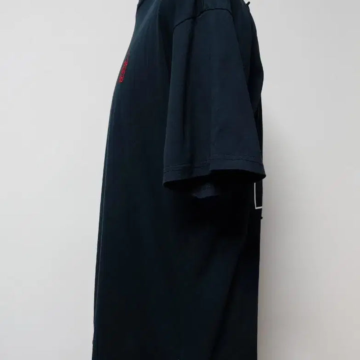 [BUNJANG] Converse Applique Short-sleeve T-shirt Black (105) Oversized Fit / 컨버스 애플리케 단슬리브 티셔츠(105)오버핏