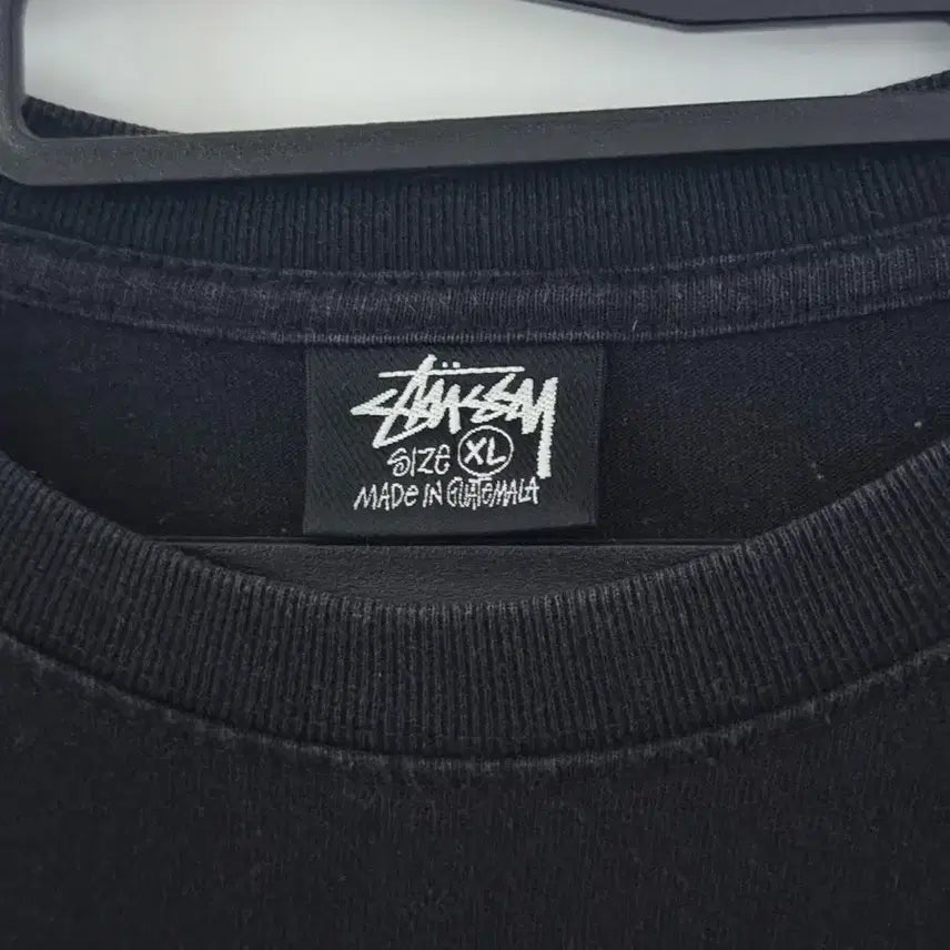 [BUNJANG] Stussy World Tour Black Long Sleeve T-shirt / 스투시 월드투어 블랙 긴팔티