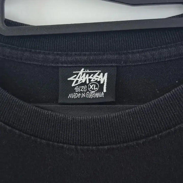 [BUNJANG] Stussy World Tour Black Long Sleeve T-shirt / 스투시 월드투어 블랙 긴팔티