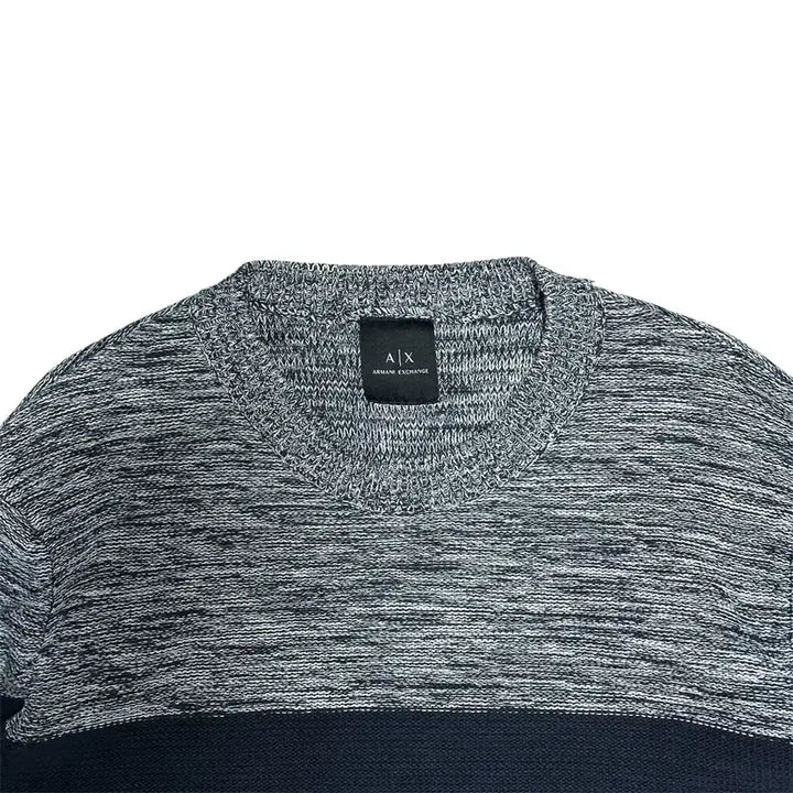 [BUNJANG] Armani Exchange Colorblock Knit Sweater / [XS] 아르마니 익스체인지 배색 니트