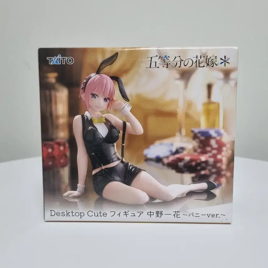 [SOLD OUT] [미개봉]타이토 5등분의 신부 데스크탑 큐트 나카노 이치카 바니걸 피규어