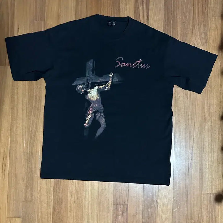 [BUNJANG] Emosstance Club Awend Jesus T-Shirt / [2]에모스탠스클럽 어웬드 jesus 지저스 반팔티셔츠 반팔
