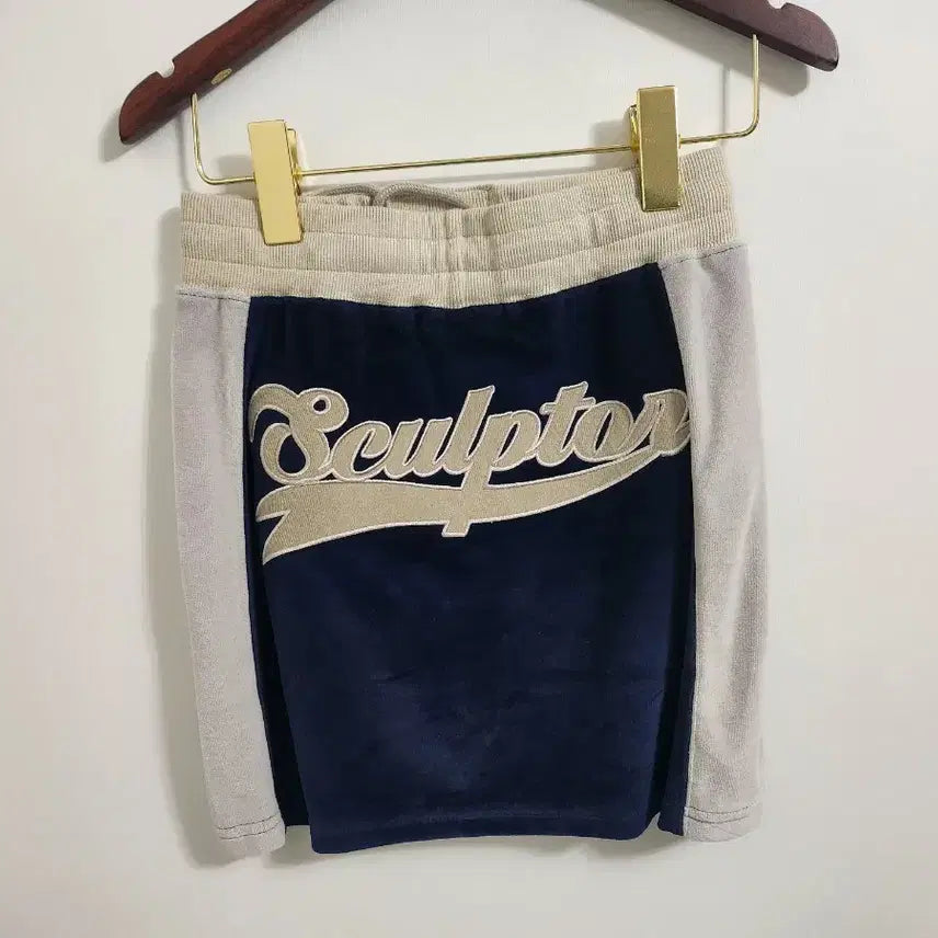 [BUNJANG] Sculptor Velvet Hooded Zip-Up Skirt Set / 스컬프터 벨벳후드집업 스커트세트<새상품>